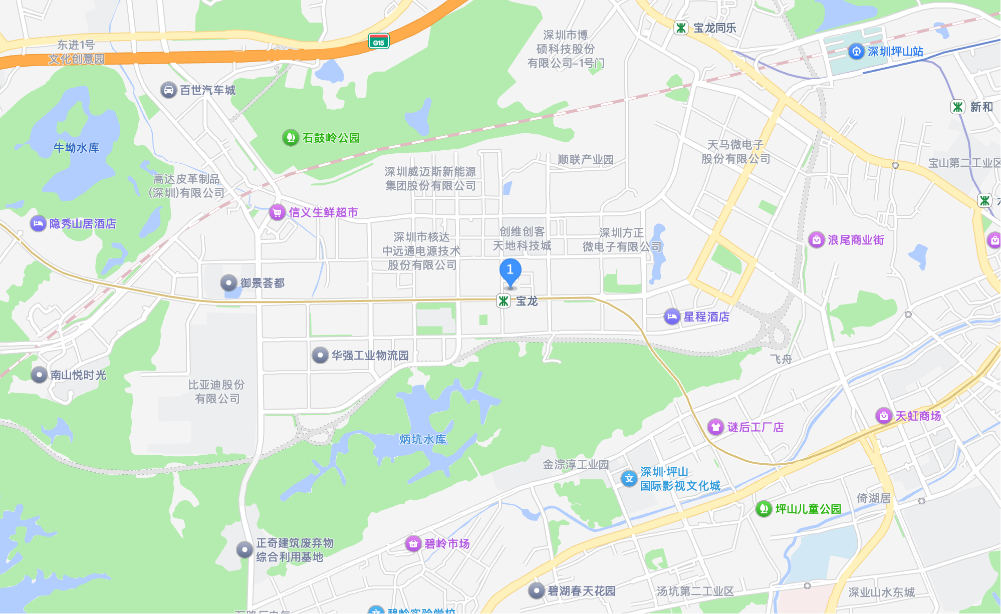 全球服务地图